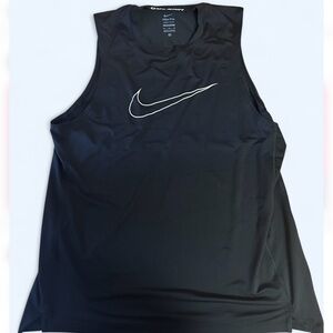 Nike Pro Men's Tight-Fit Sleeveless Top, Dri-FIT ,DD1989-010, Black, Size XL